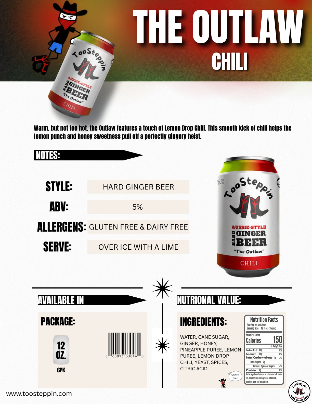 Outlaw Sale Sheet